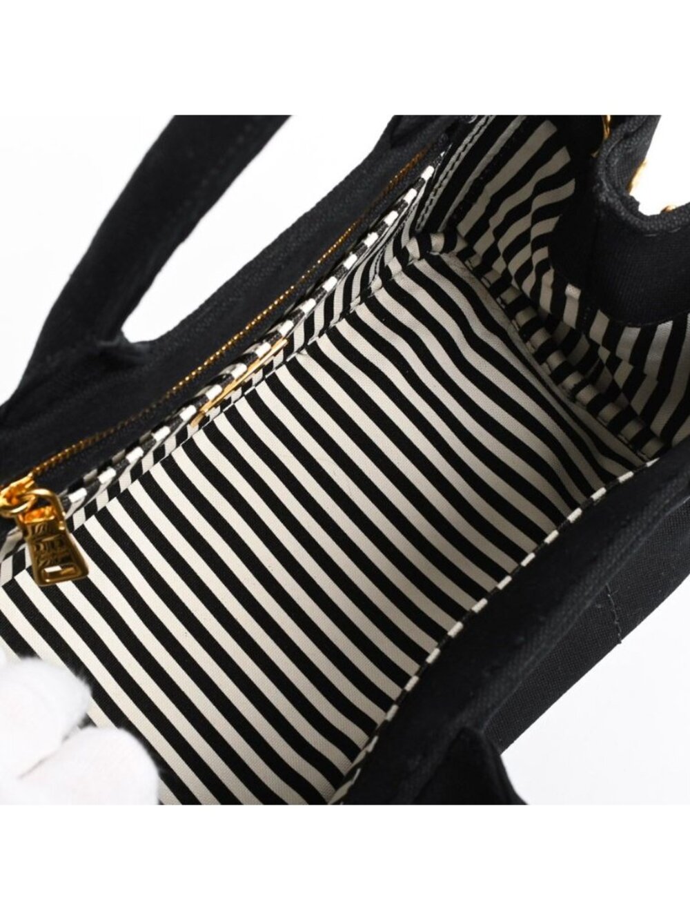 Prada Handbag Mini Canapa Tote - Picture 4 of 9